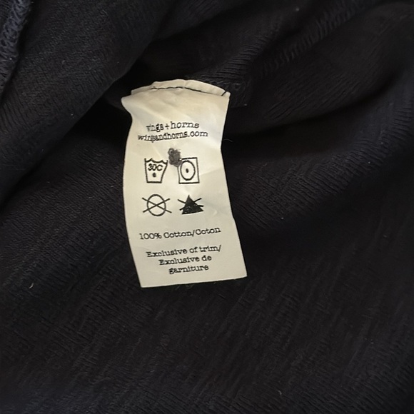 Wings+Horns 1x1 Slub Henley s/s - Picture 5 of 5